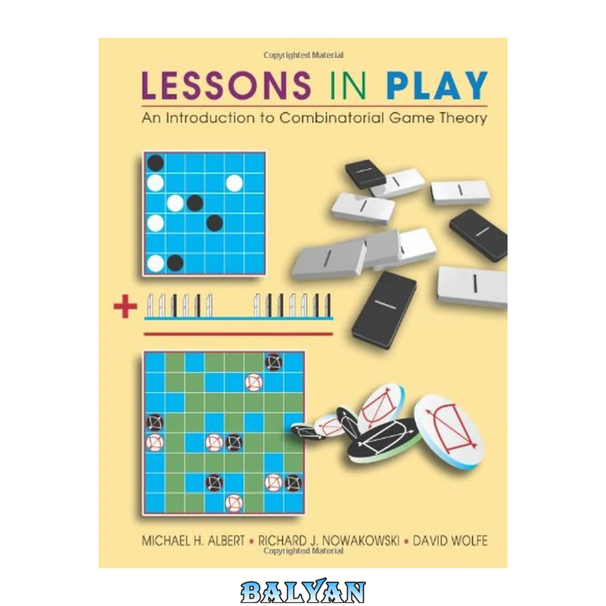 جلد کتاب Lessons in Play : An Introduction to Combinatorial Game Theory