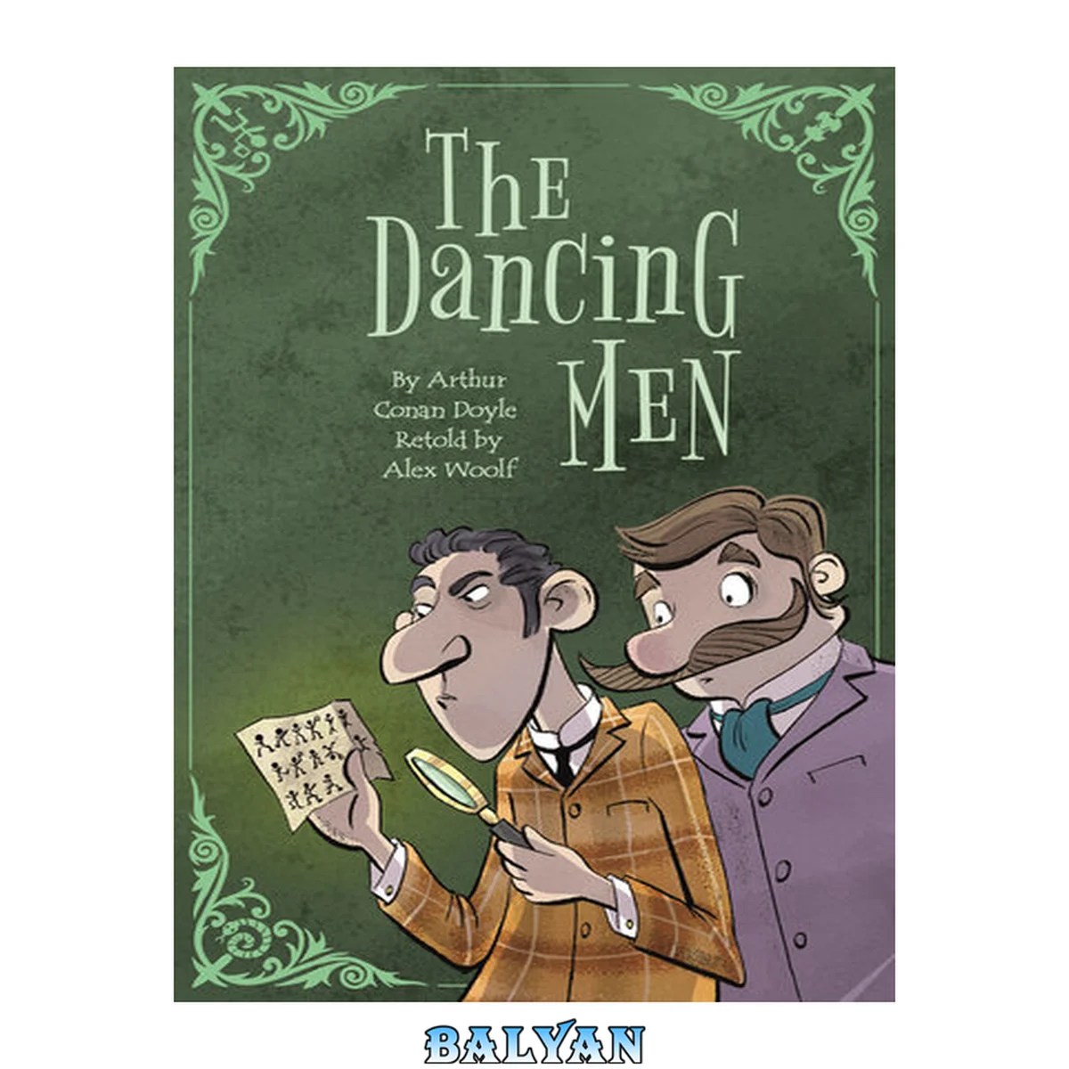 جلد کتاب Sherlock Holmes: The Dancing Men