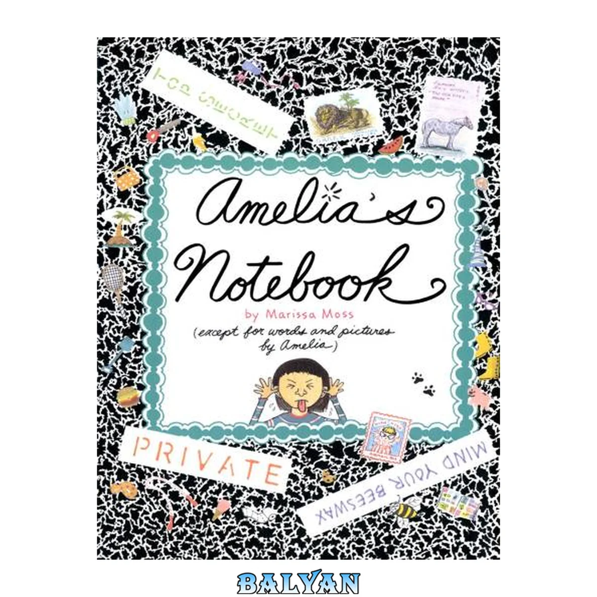 جلد کتاب Amelia's Notebook