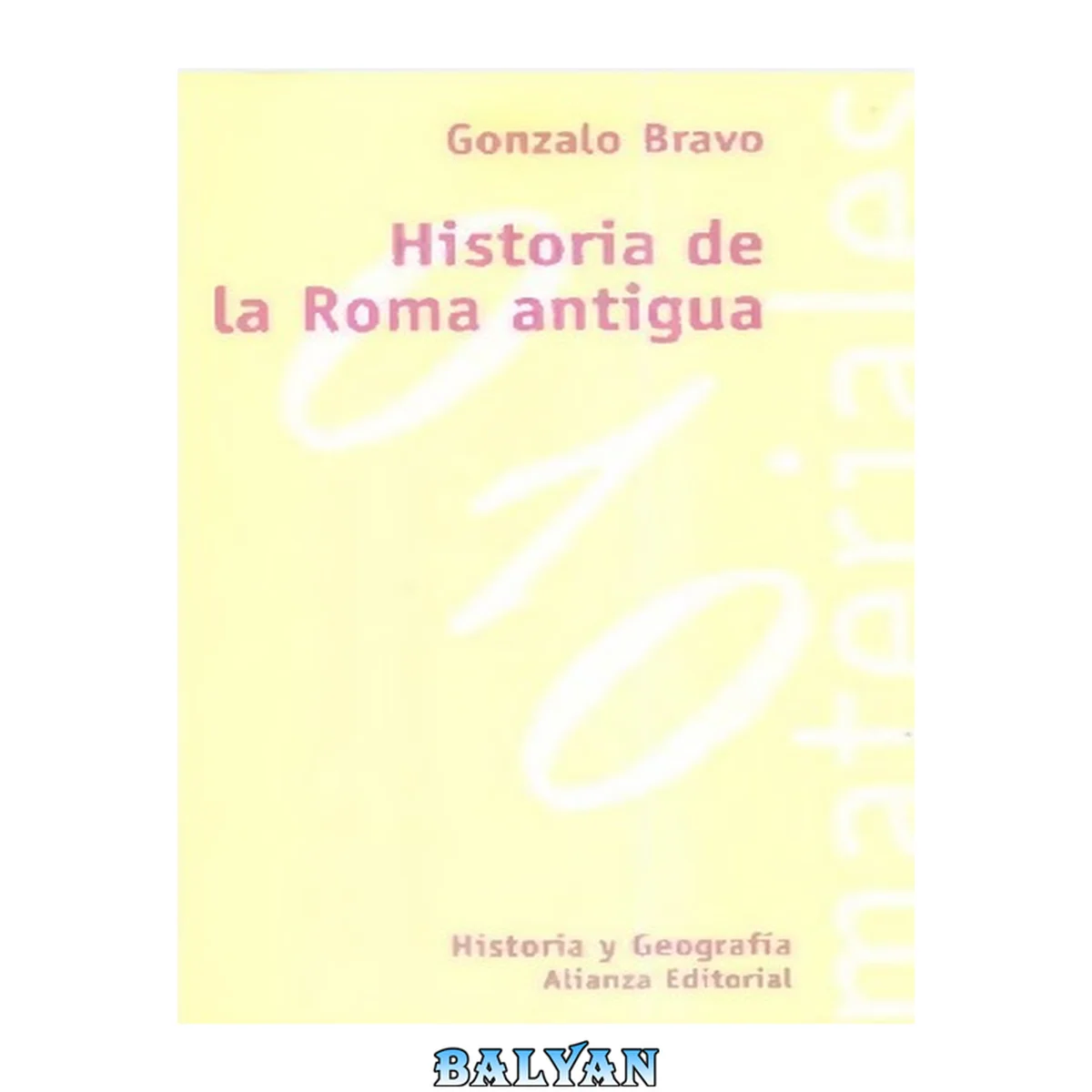 جلد کتاب Historia de la Roma antigua (El Libro Universitario. Materiales) (Spanish Edition)