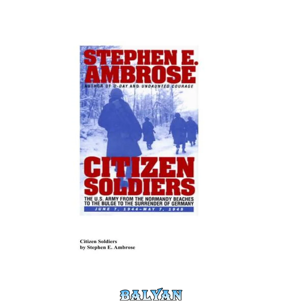 جلد کتاب Citizen Soldiers