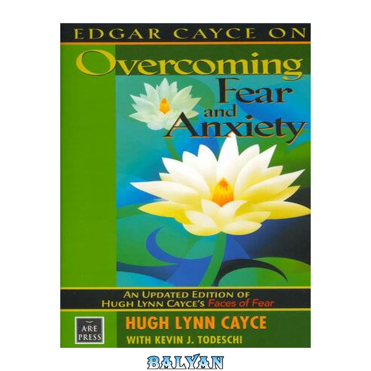 جلد کتاب Edgar Cayce on overcoming fear and anxiety : an updated edition of Hugh Lynn Cayce's Faces of fear