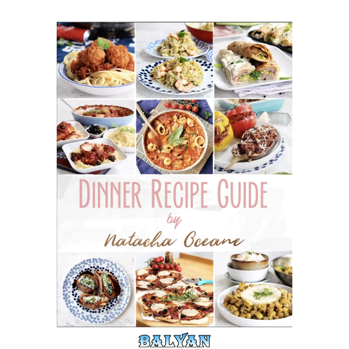 جلد کتاب Dinner Recipe Guide