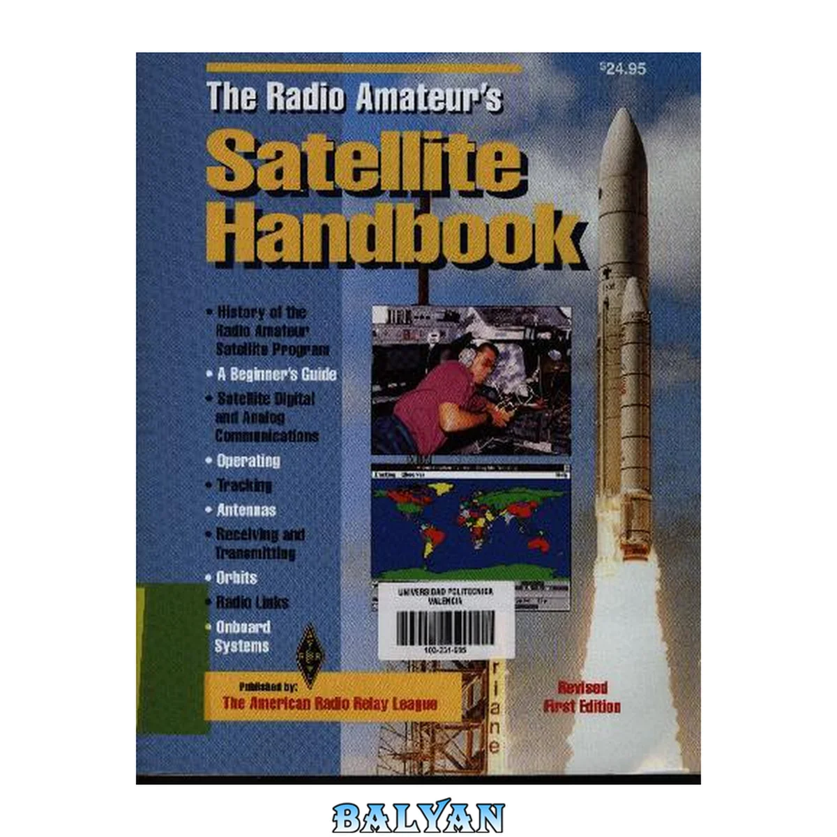جلد کتاب The Radio Amateur's Satellite Handbook (Radio Amateur's Library;, Publication No. 232)