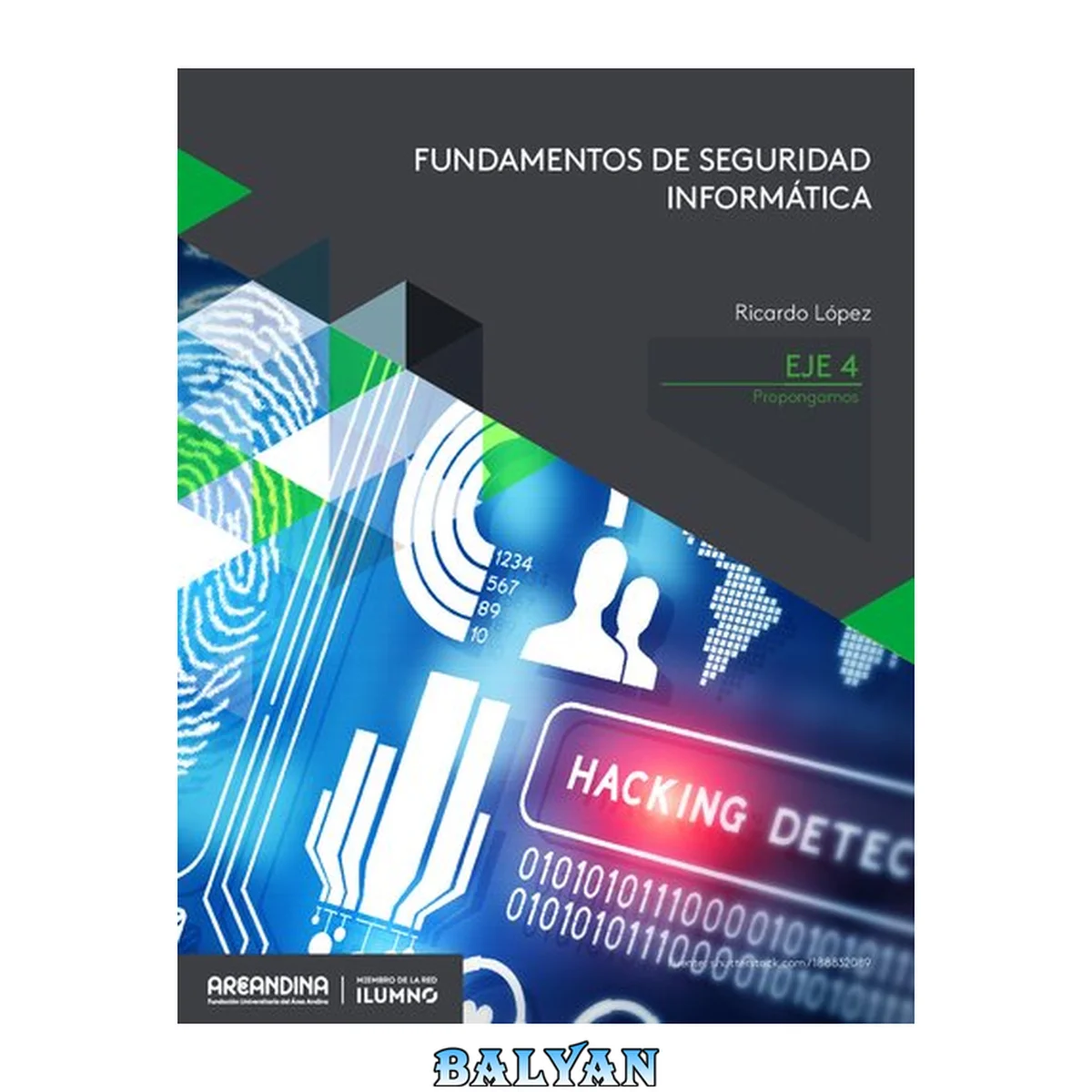 جلد کتاب Fundamentos de Seguridad Informática. # 4.