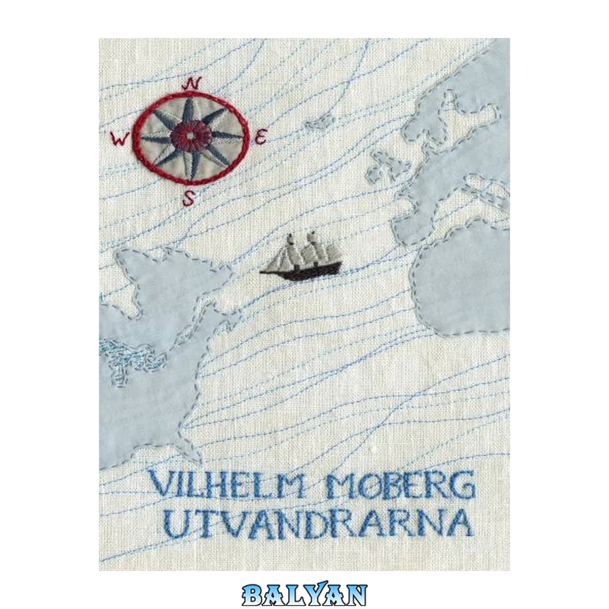 جلد کتاب Utvandrarna
