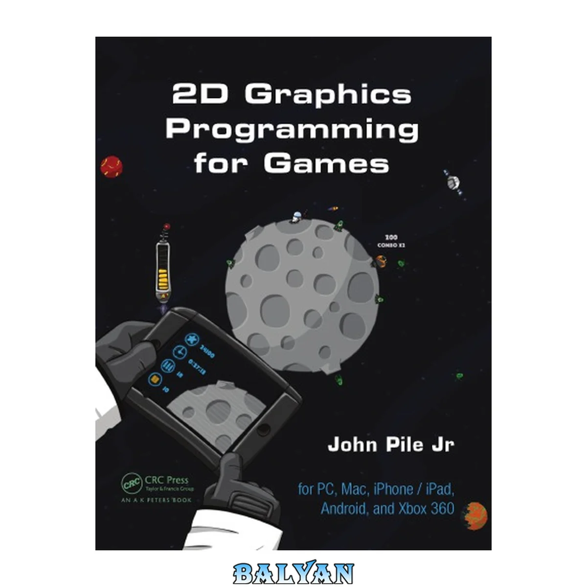 جلد کتاب 2D graphics programming for games