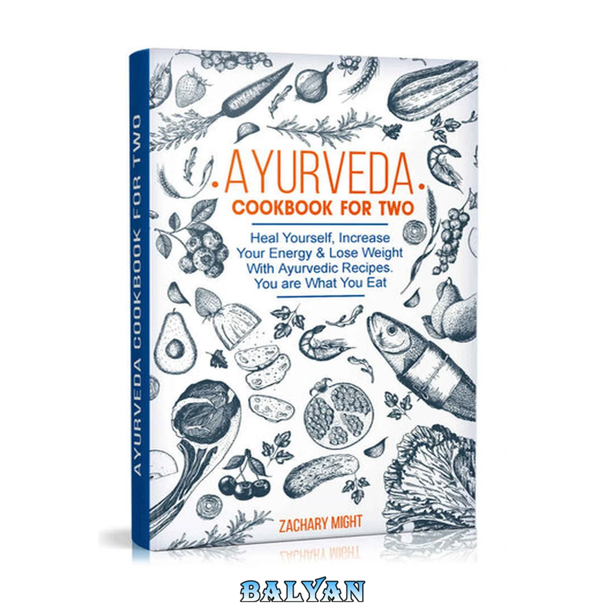 جلد کتاب Ayurveda Cookbook For Two