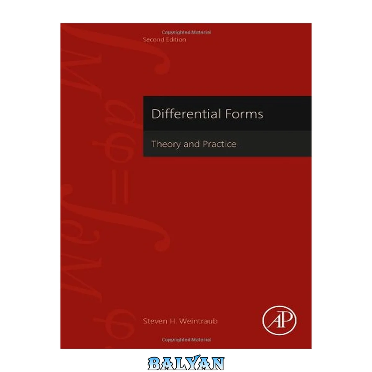 جلد کتاب Differential forms : theory and practice
