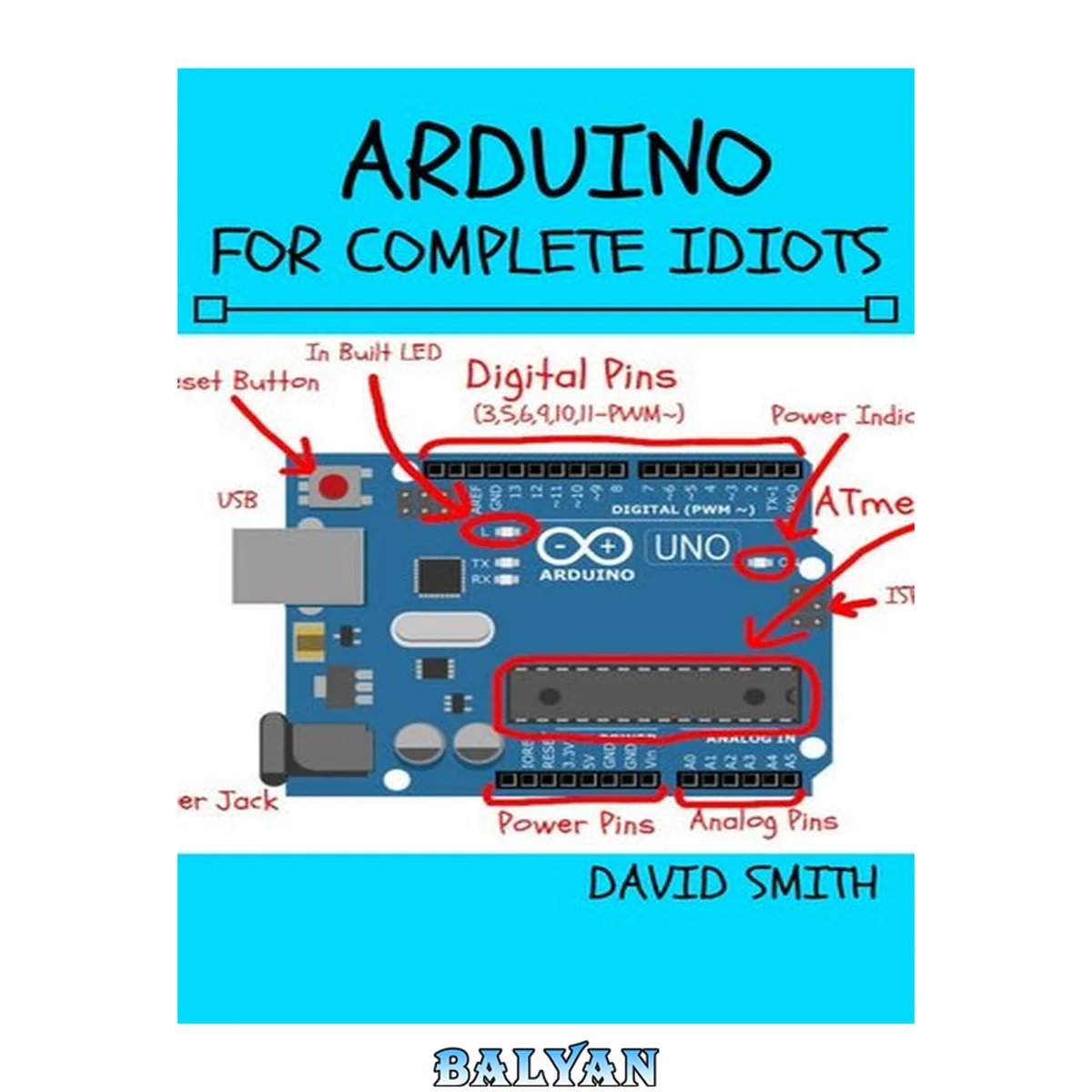جلد کتاب Arduino for Complete Idiots (Electrical Engineering for Complete Idiots)