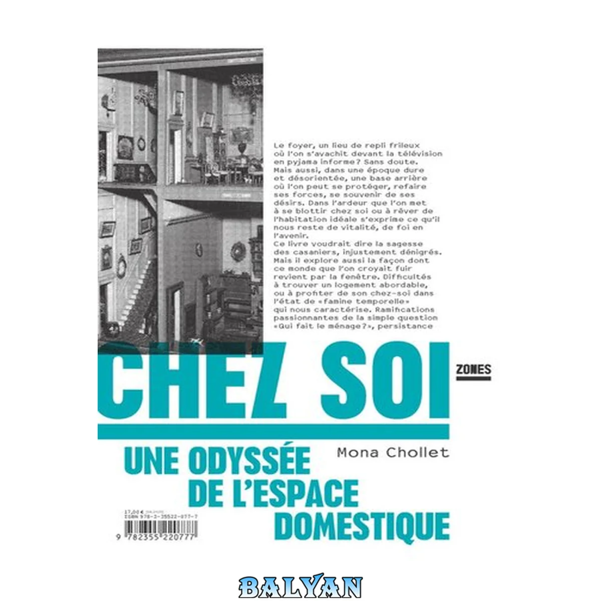 جلد کتاب Chez soi - Une odyssée de l'espace domestique