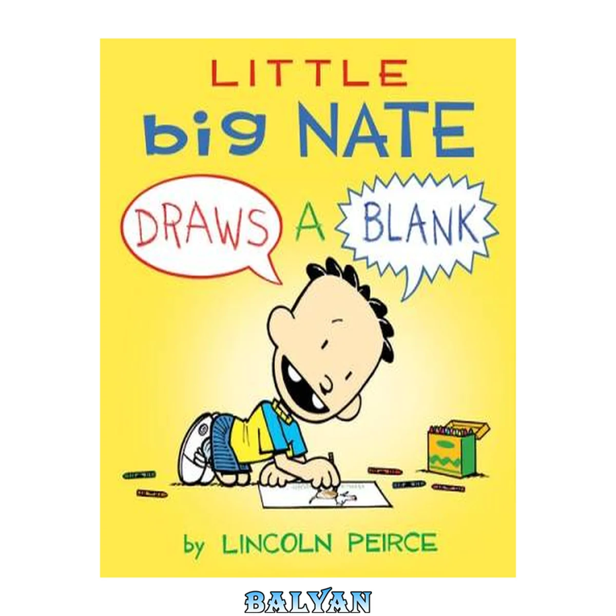 جلد کتاب Little big nate : draws a blank. Volume 1