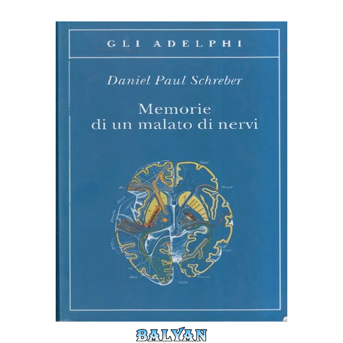 جلد کتاب Memorie di un malato di nervi