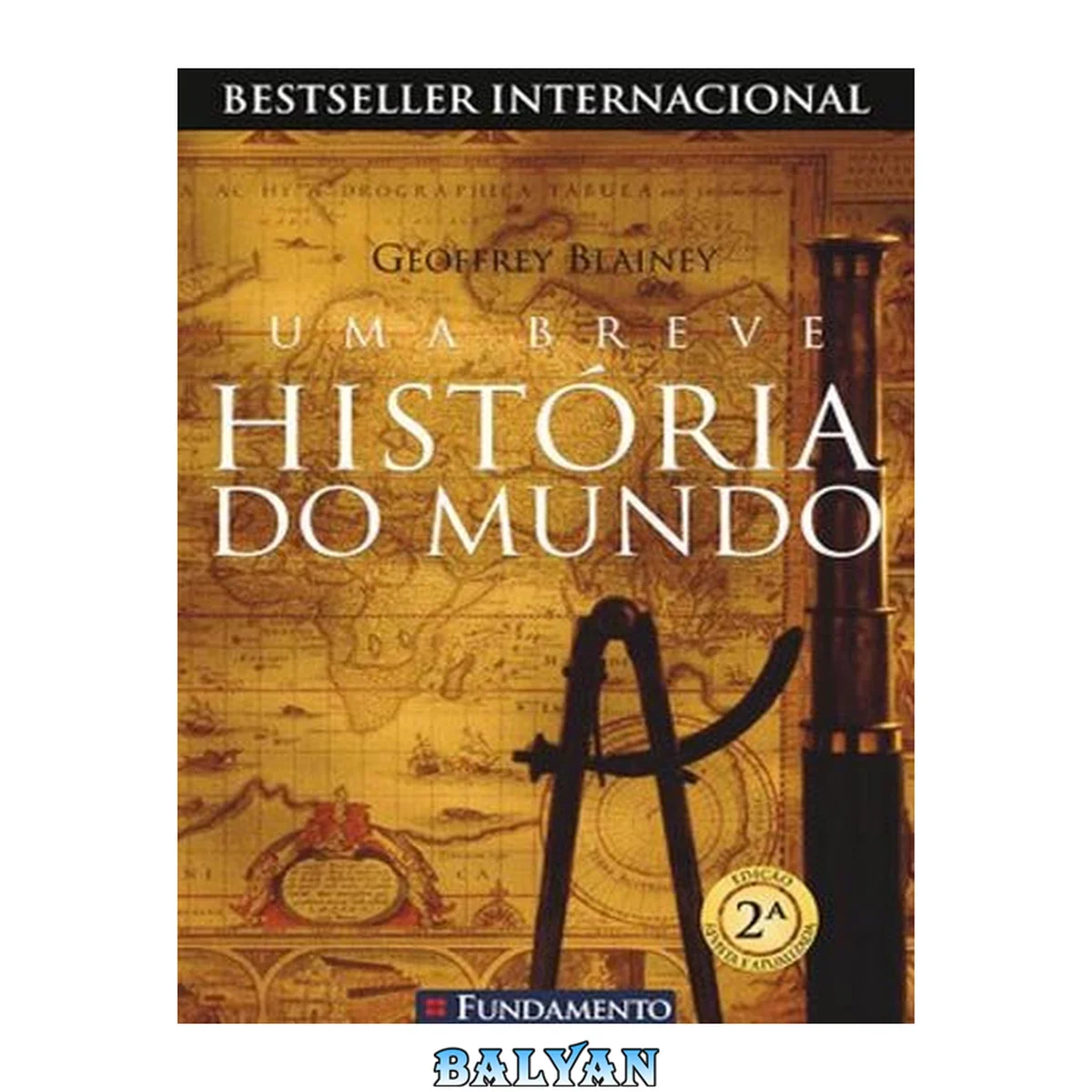 جلد کتاب Uma Breve História do Mundo \_com capa e ilustrações\_ - Geo...