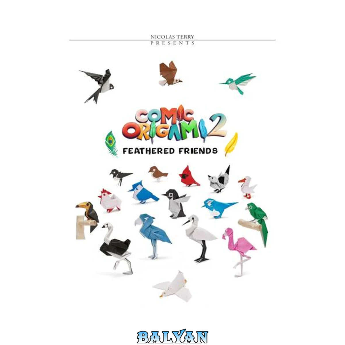 جلد کتاب Comic Origami 2: Feathered Friends