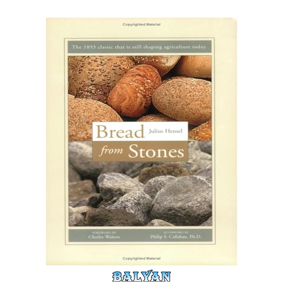 جلد کتاب Bread from Stones (An Acres U.S.A. classic)
