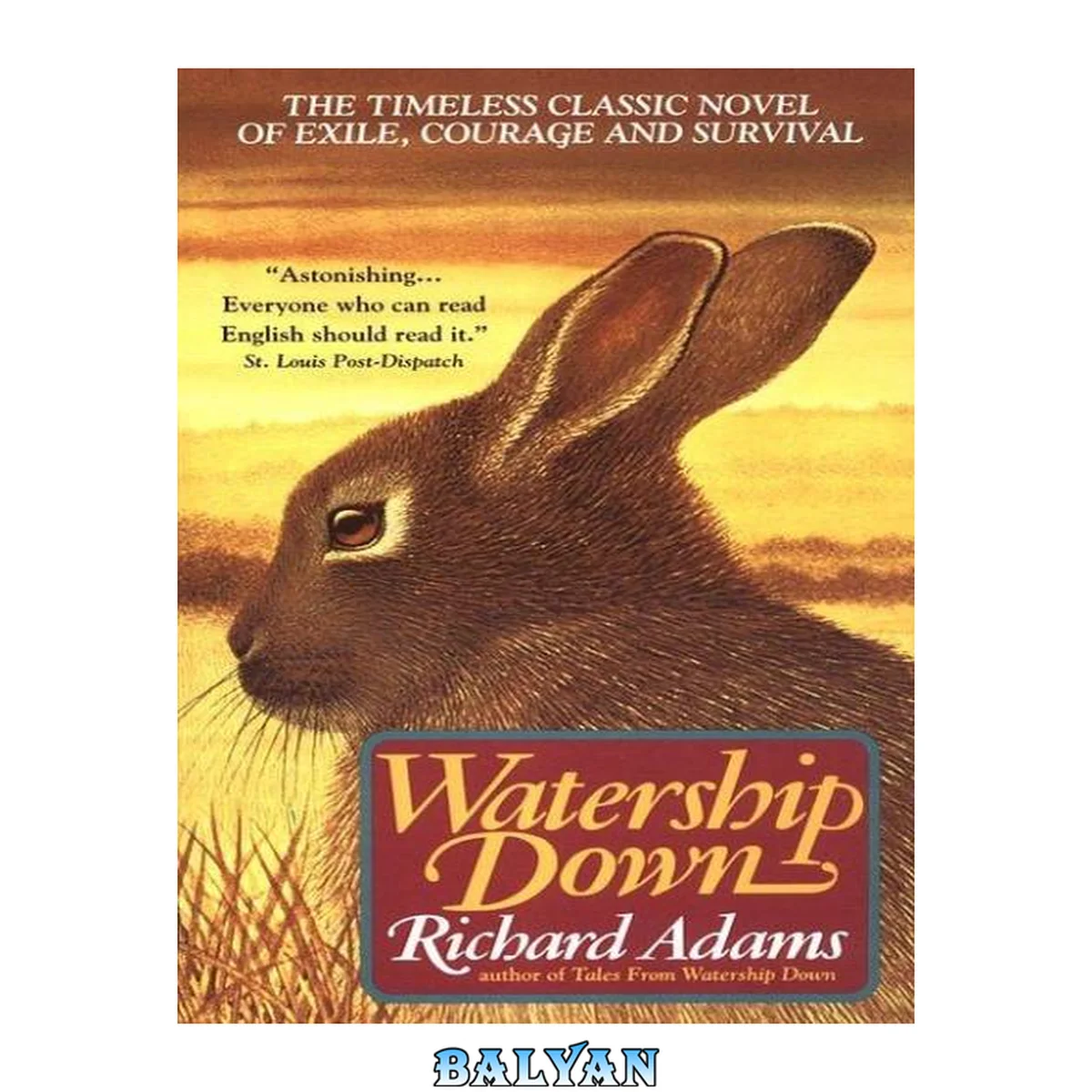 جلد کتاب Watership Down (1972. 2001)[Watership Down #1]