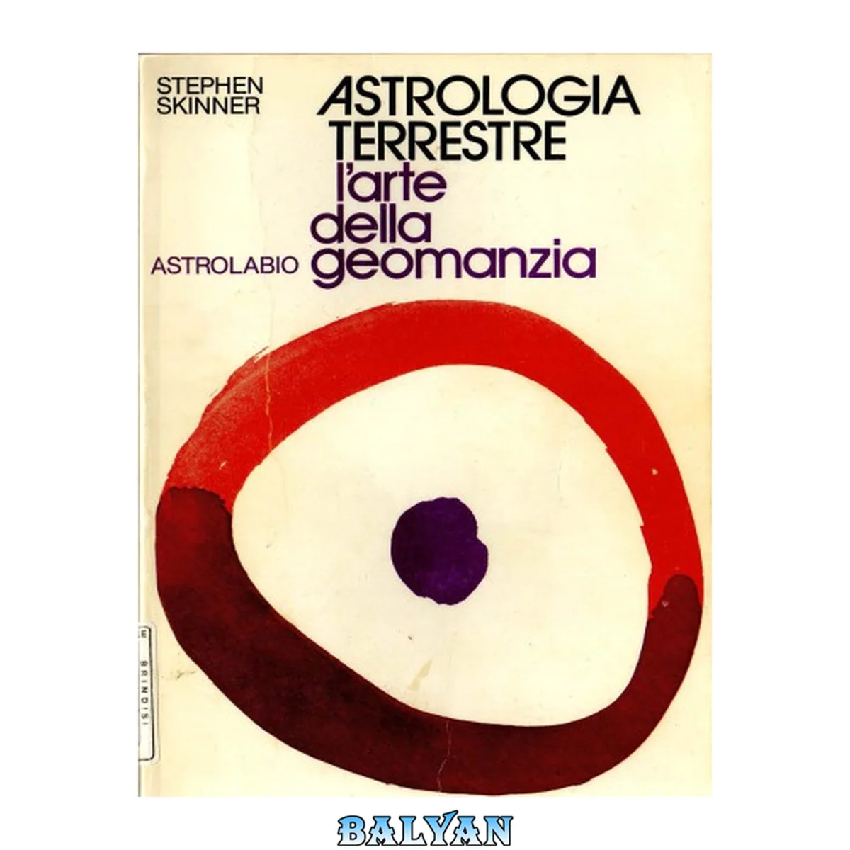 جلد کتاب Astrologia terreste. L'arte della geomanzia