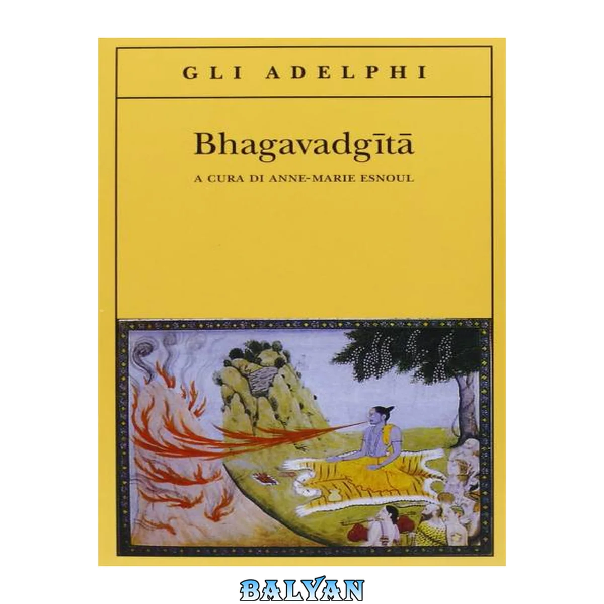 جلد کتاب Bhagavadgita (Italian Edition)