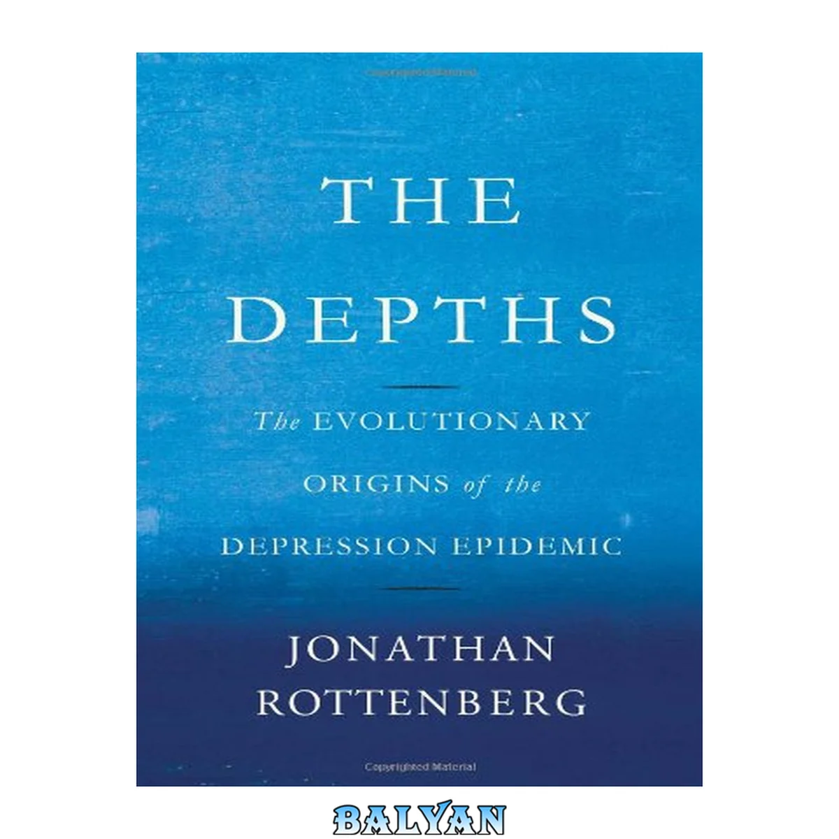 جلد کتاب The Depths : The Evolutionary Origins of the Depression Epidemic