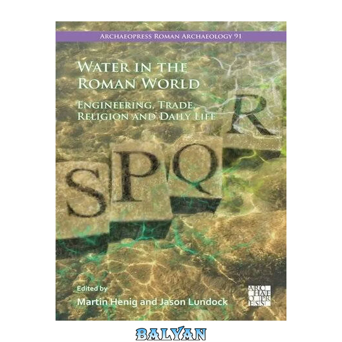 جلد کتاب Water in the Roman World: Engineering, Trade, Religion and Daily Life (Archaeopress Roman Archaeology, 91)