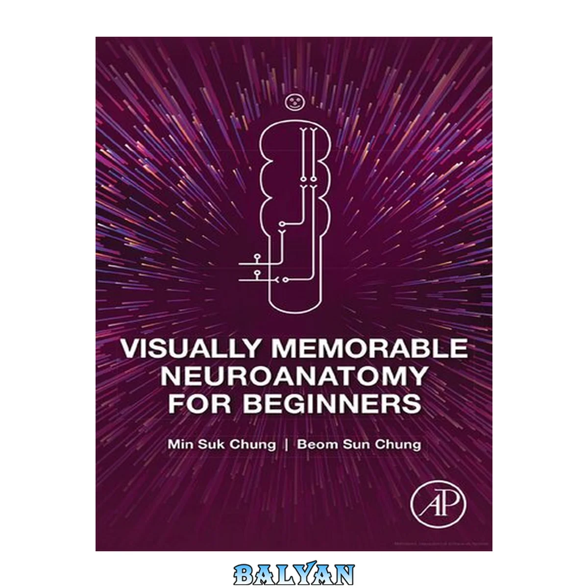 جلد کتاب Visually Memorable Neuroanatomy for Beginners