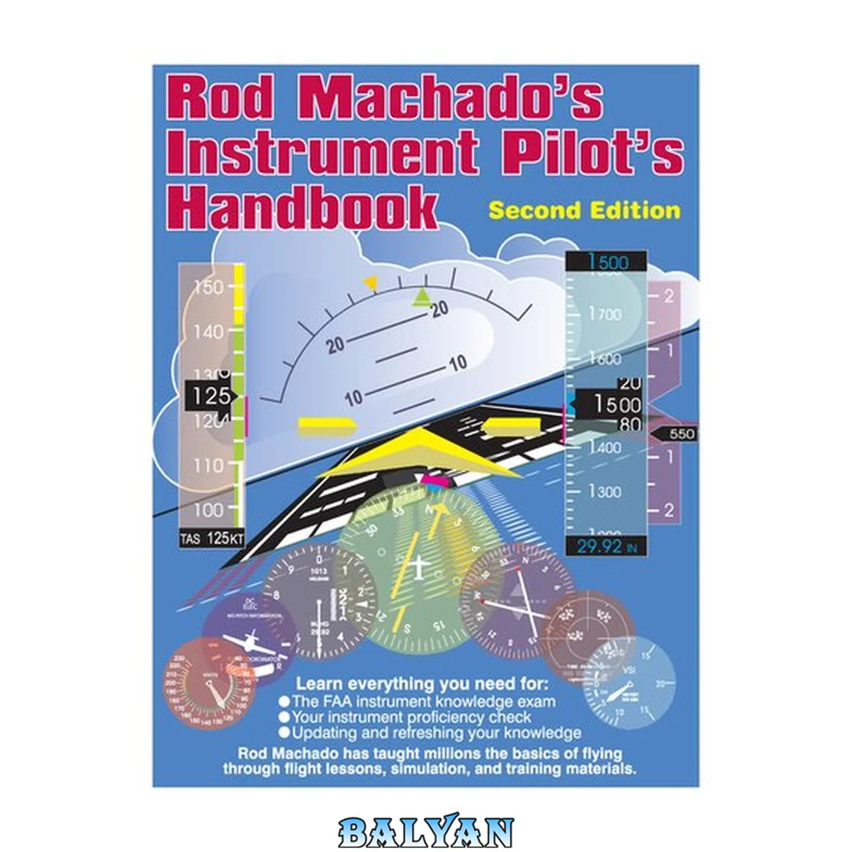 جلد کتاب Rod Machado's Instrument Pilot's Handbook, 2nd Edition