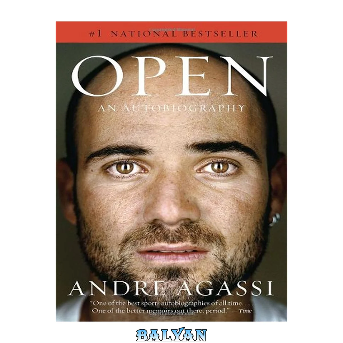 جلد کتاب Open: An Autobiography (Vintage)