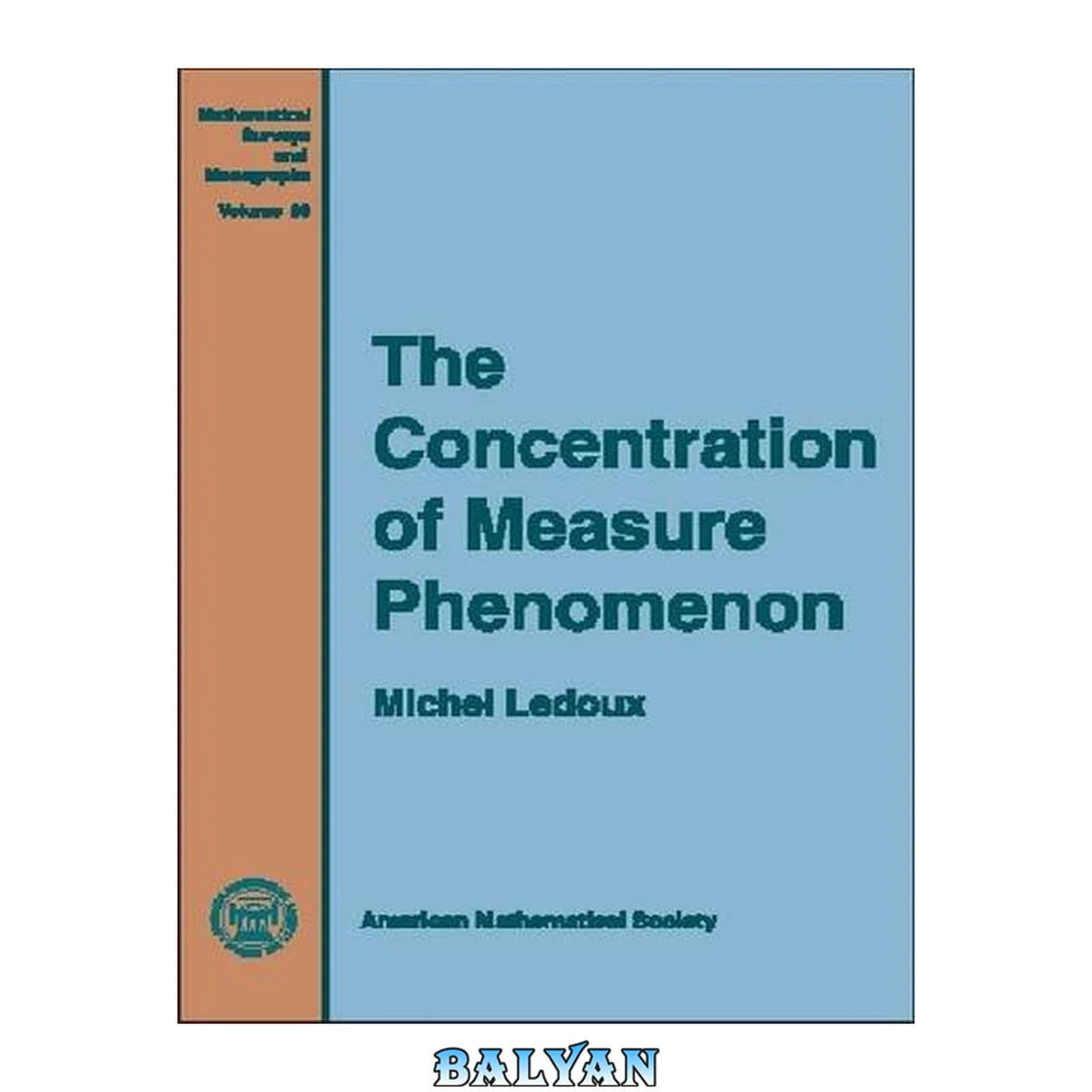 جلد کتاب The Concentration of Measure Phenomenon