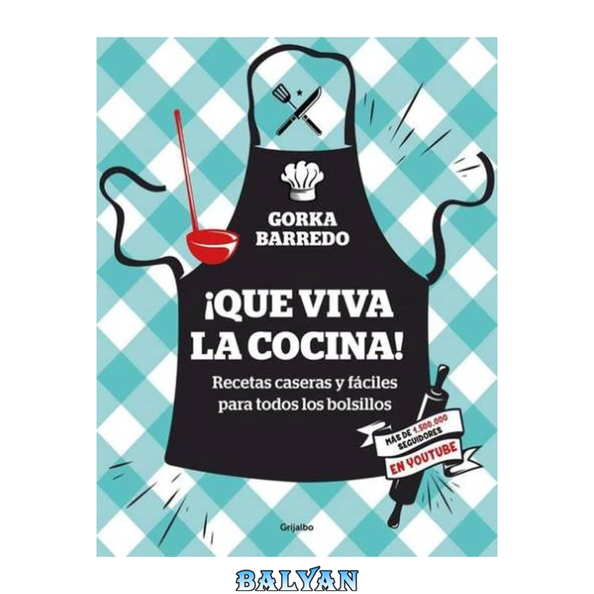جلد کتاب ¡Que viva la cocina!