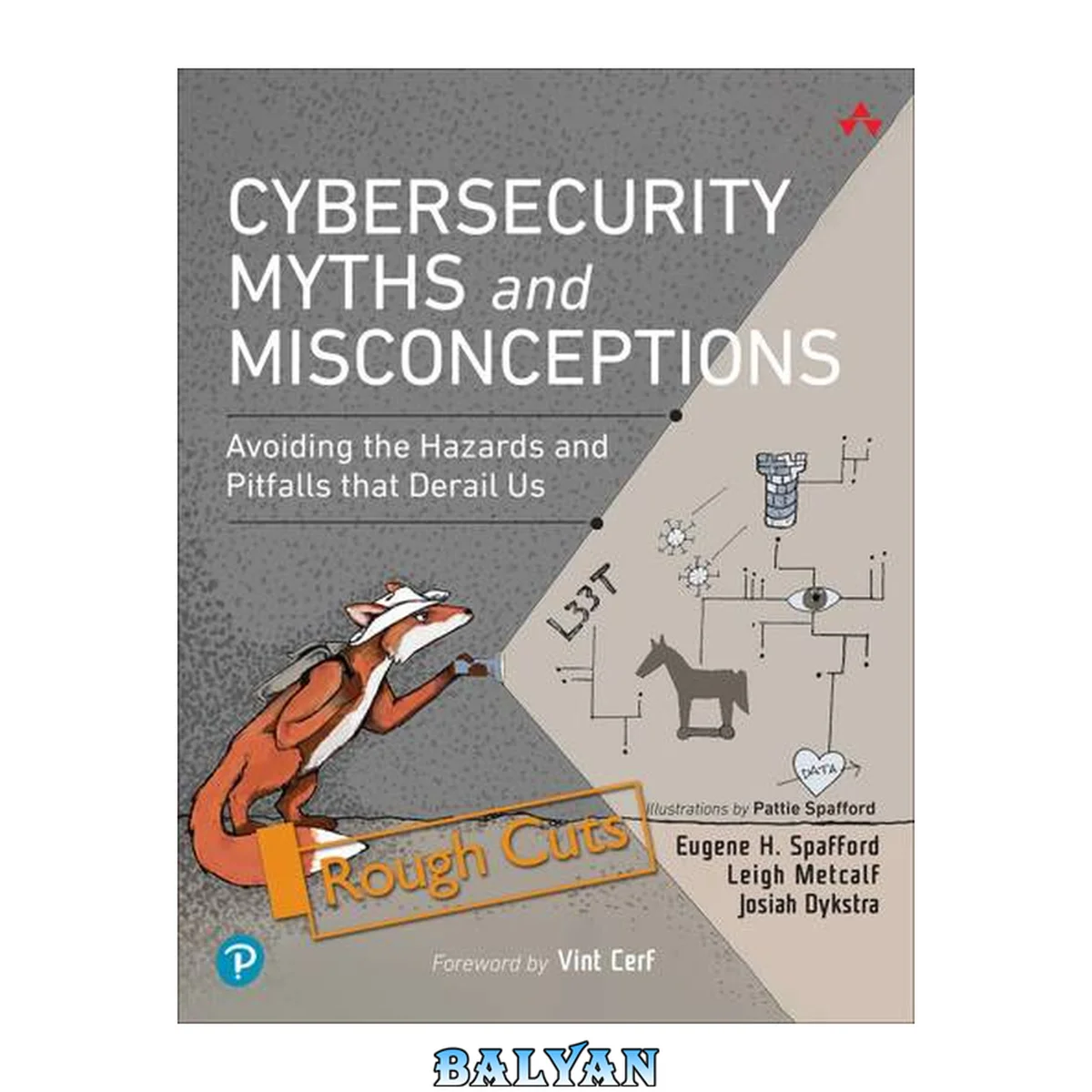 جلد کتاب Cybersecurity Myths and Misconceptions: Avoiding the Hazards and Pitfalls that Derail Us (Rough Cut)