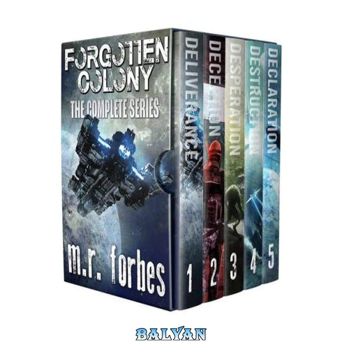جلد کتاب Forgotten Colony_ The Complete Series (M.R. Forbes Box Sets)