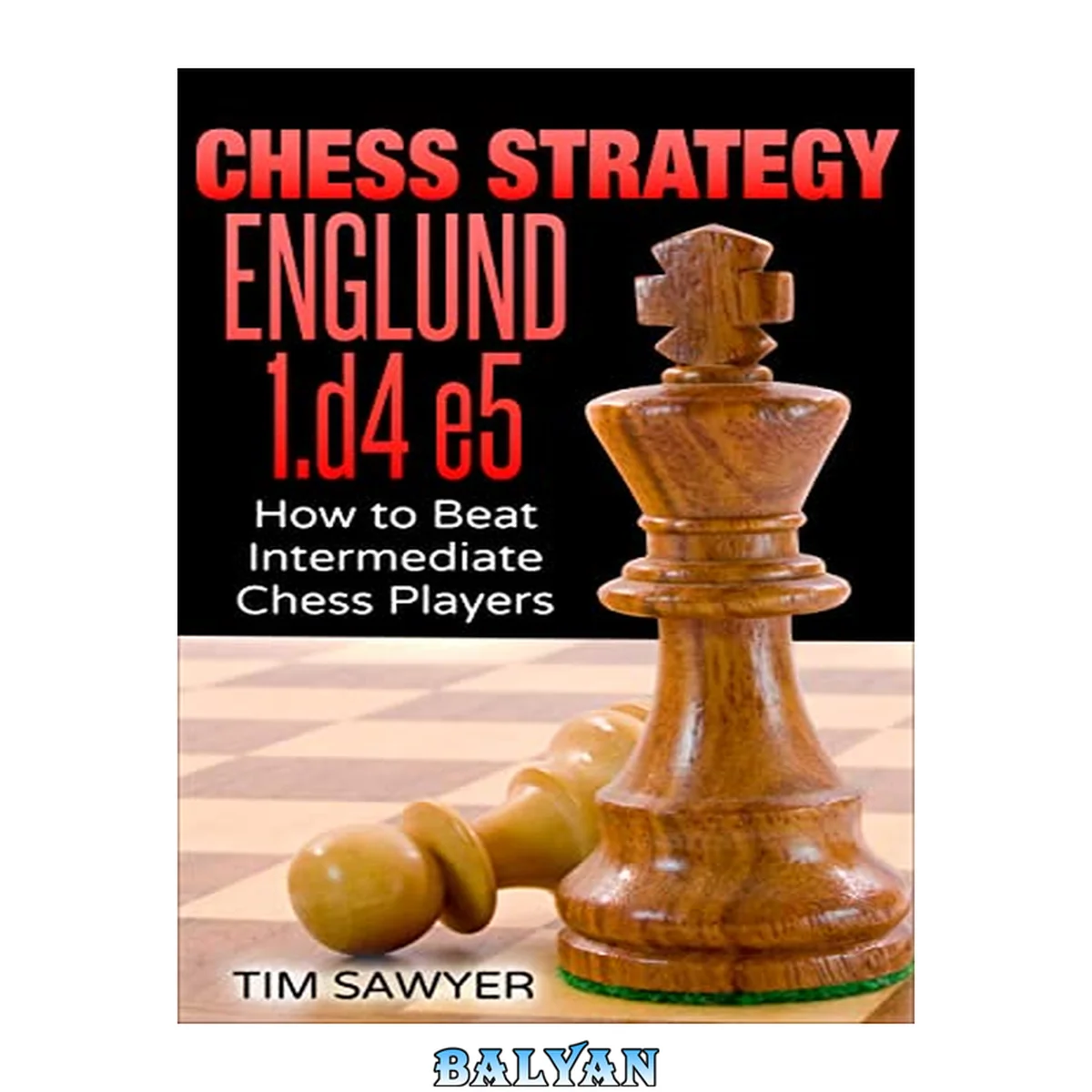 جلد کتاب Chess Strategy Englund 1.d4 e5: How to Beat Intermediate Chess Players (Sawyer Chess Strategy Book 18)