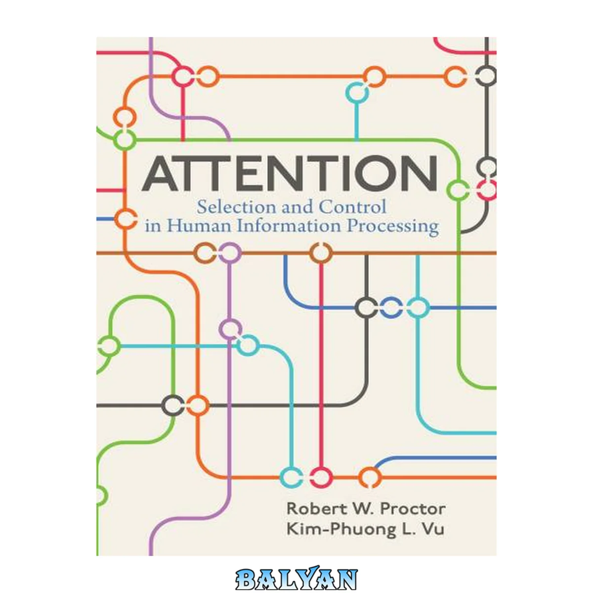 جلد کتاب ATTENTION : selection and control in human information processing