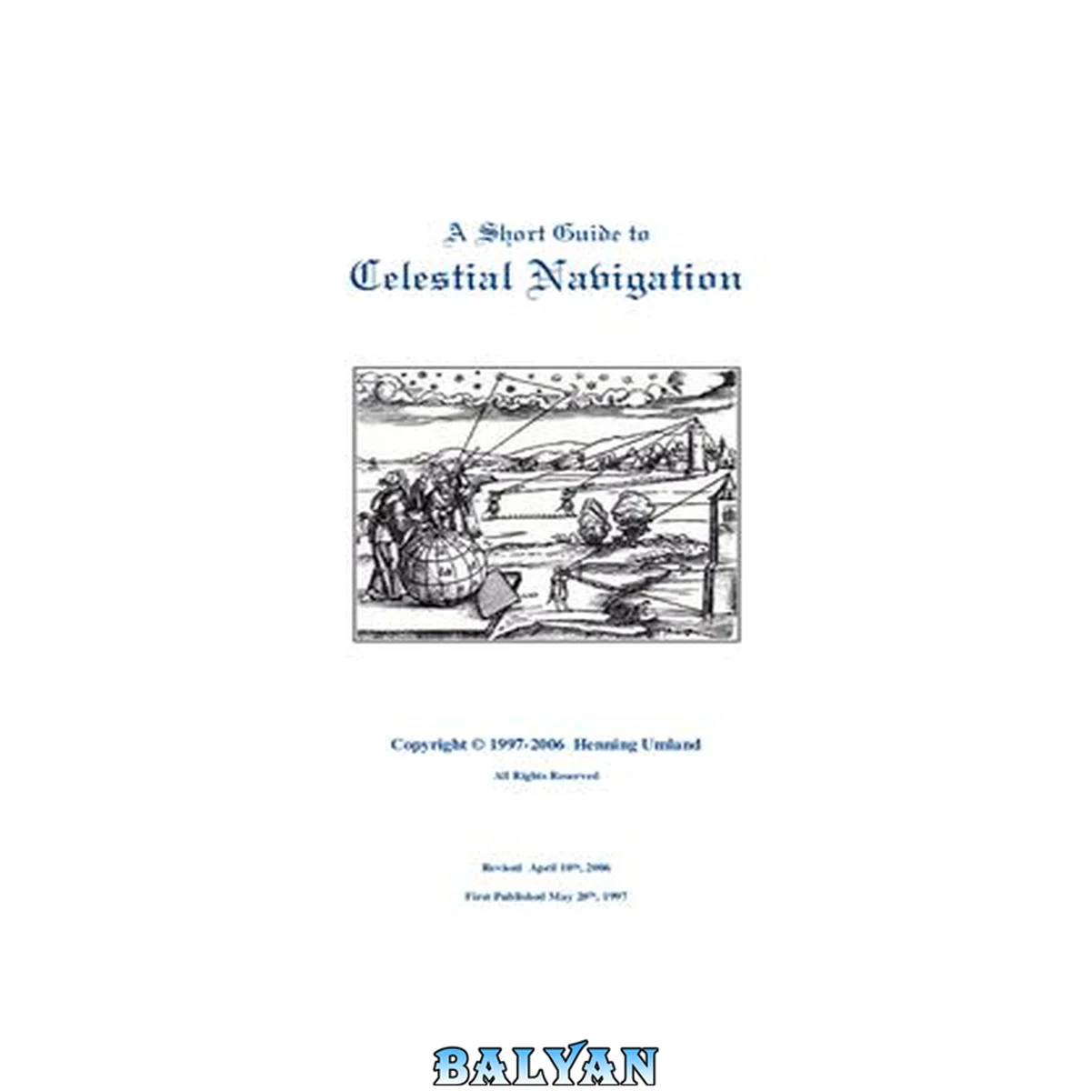 جلد کتاب A Short Guide to Celestial Navigation