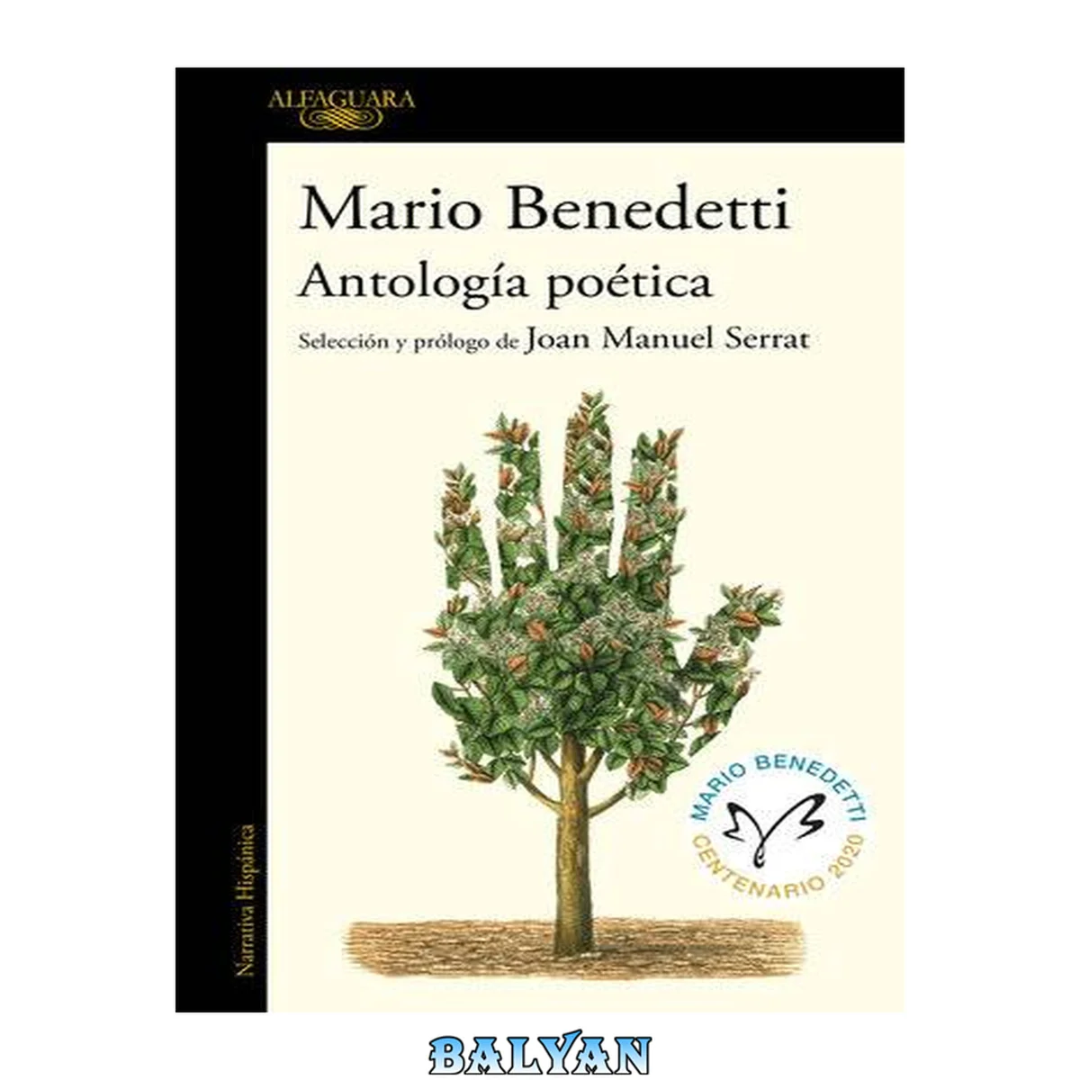 جلد کتاب Antología poética : Selección y prólogo de Joan Manuel Serrat