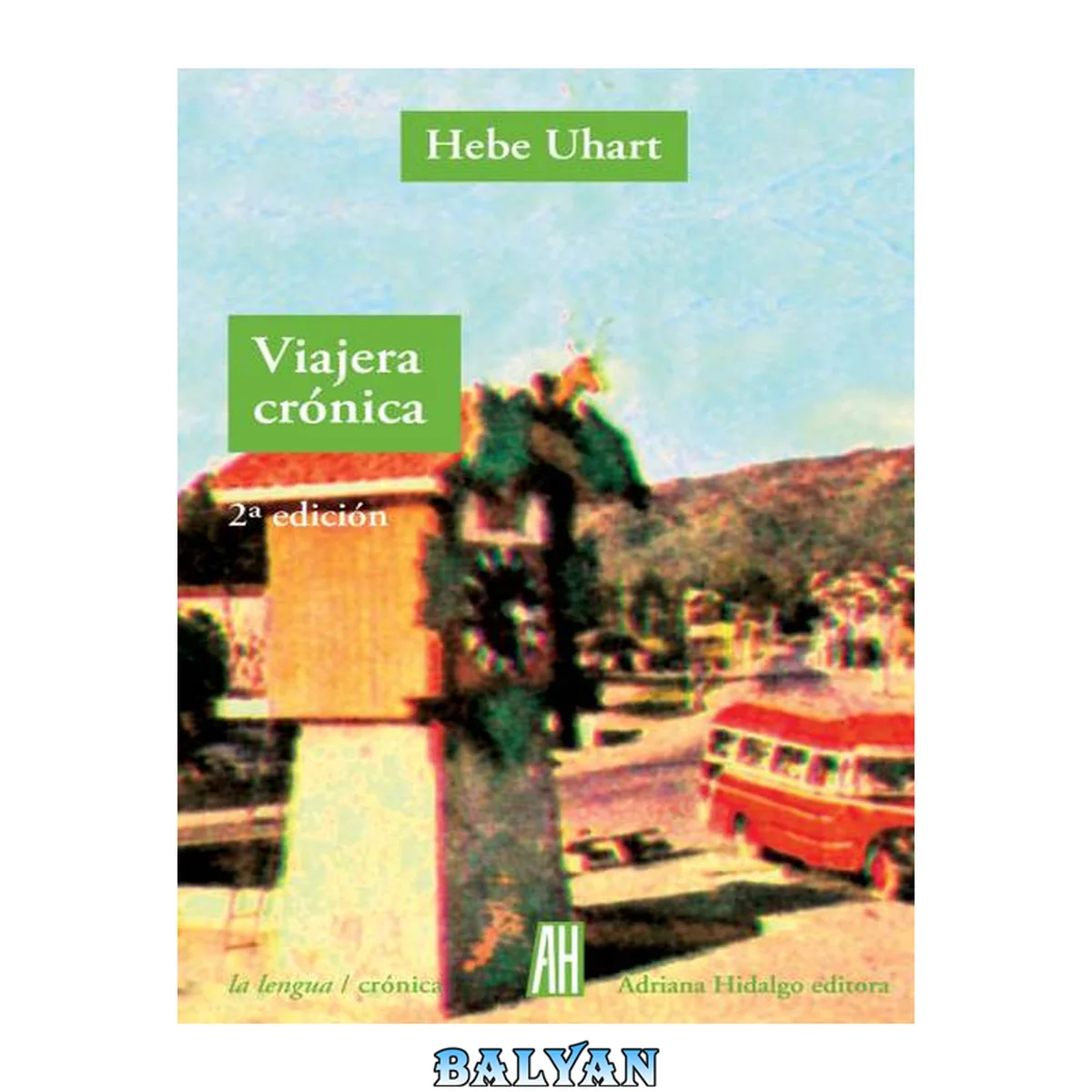 جلد کتاب Viajera crónica