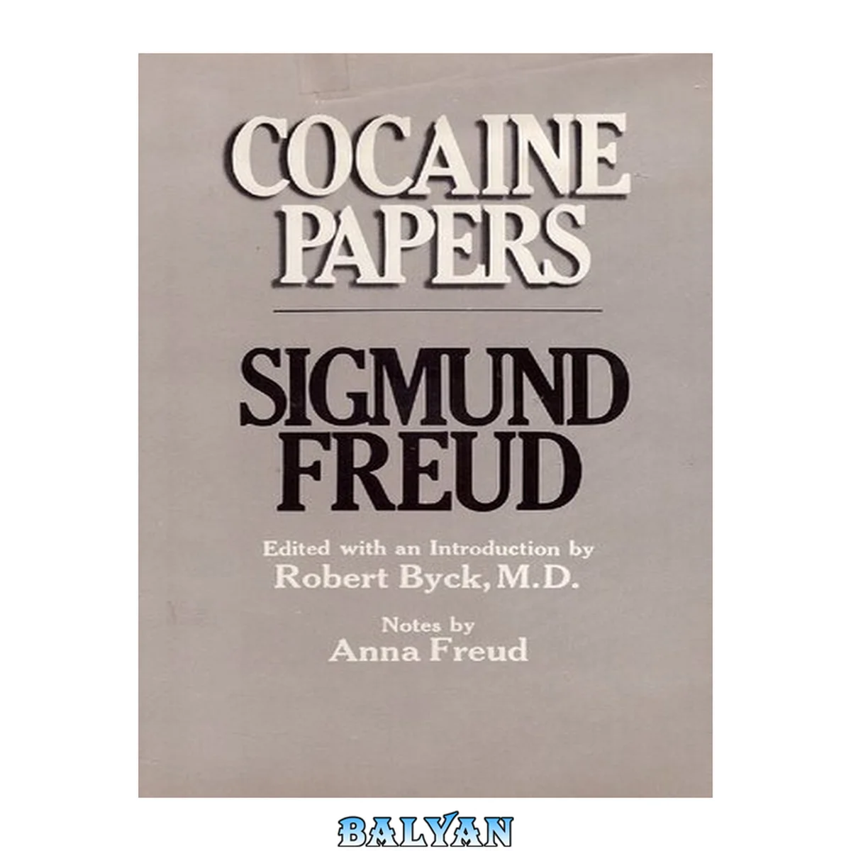 جلد کتاب cocaine papers