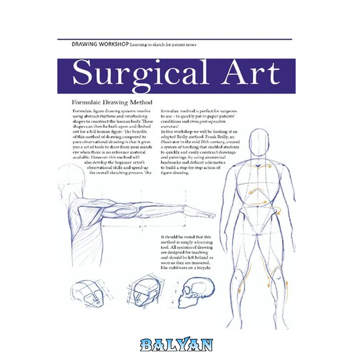 جلد کتاب Surgical Art Formulaic Drawing Method 1