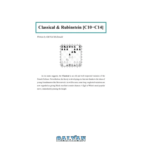 French Classical & Rubinstein C10-14