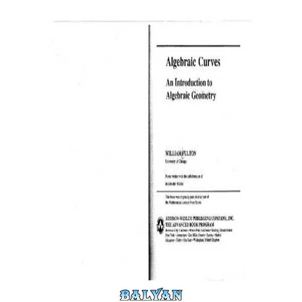 Algebraic curves