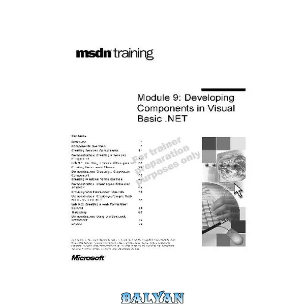 Module 9: Developing Components in Visual Basic .NET