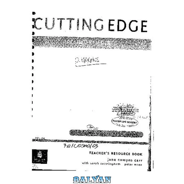 Cutting Edge. Pre-Intermediate Teacher's Resource Book