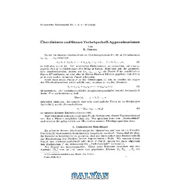 Numerische Mathematik Bd. 1 - 24