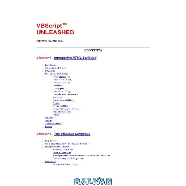 Vbscript Unleashed
