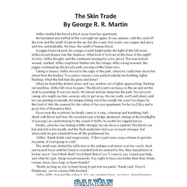 The Skin Trade