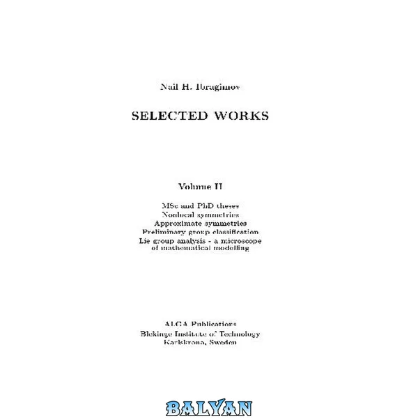 Selected works Volume 2