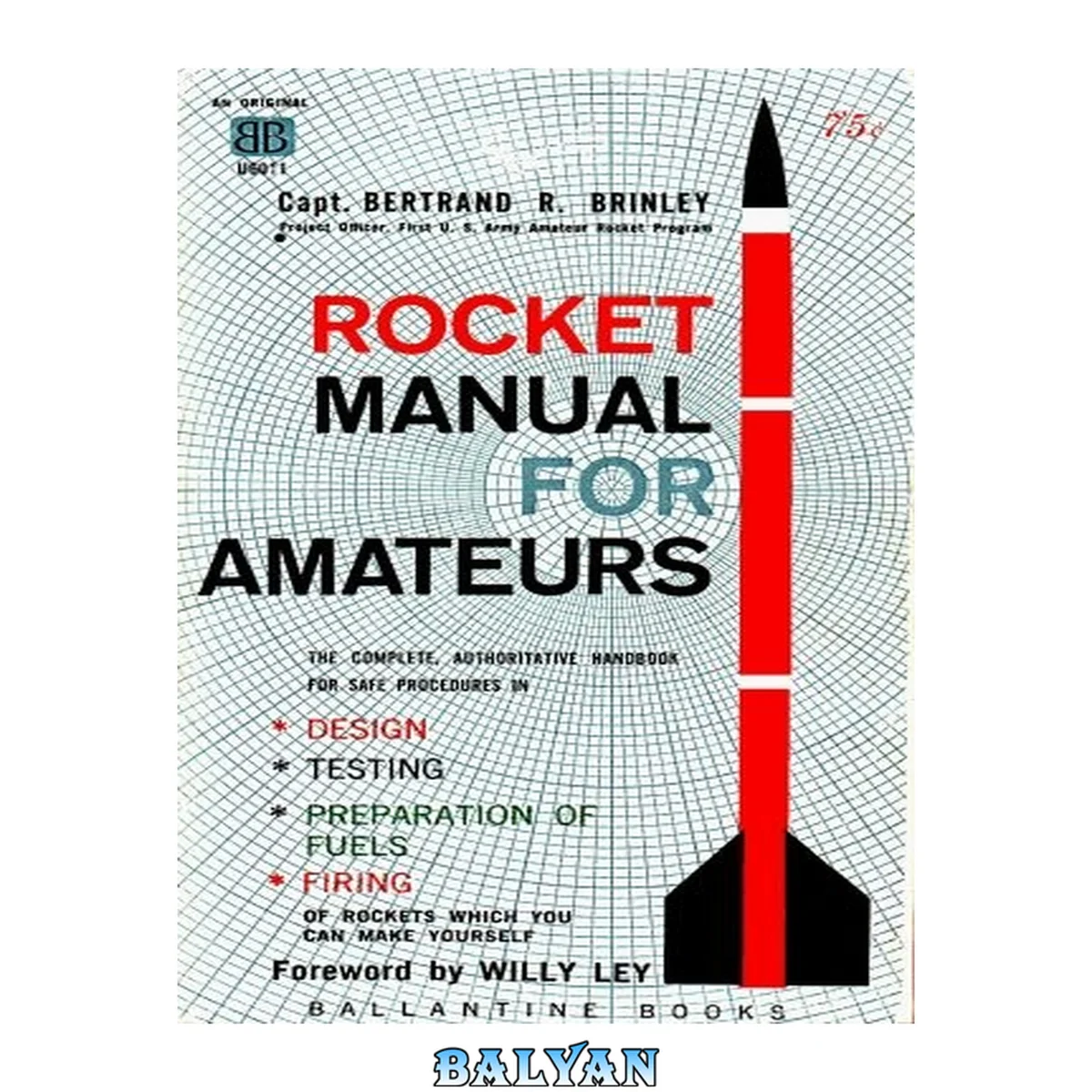 جلد کتاب Rocket Manual for Amateurs