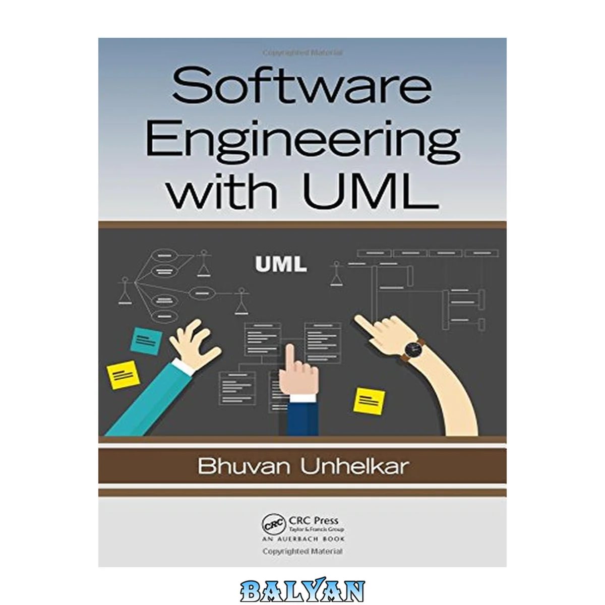 جلد کتاب Software Engineering with UML