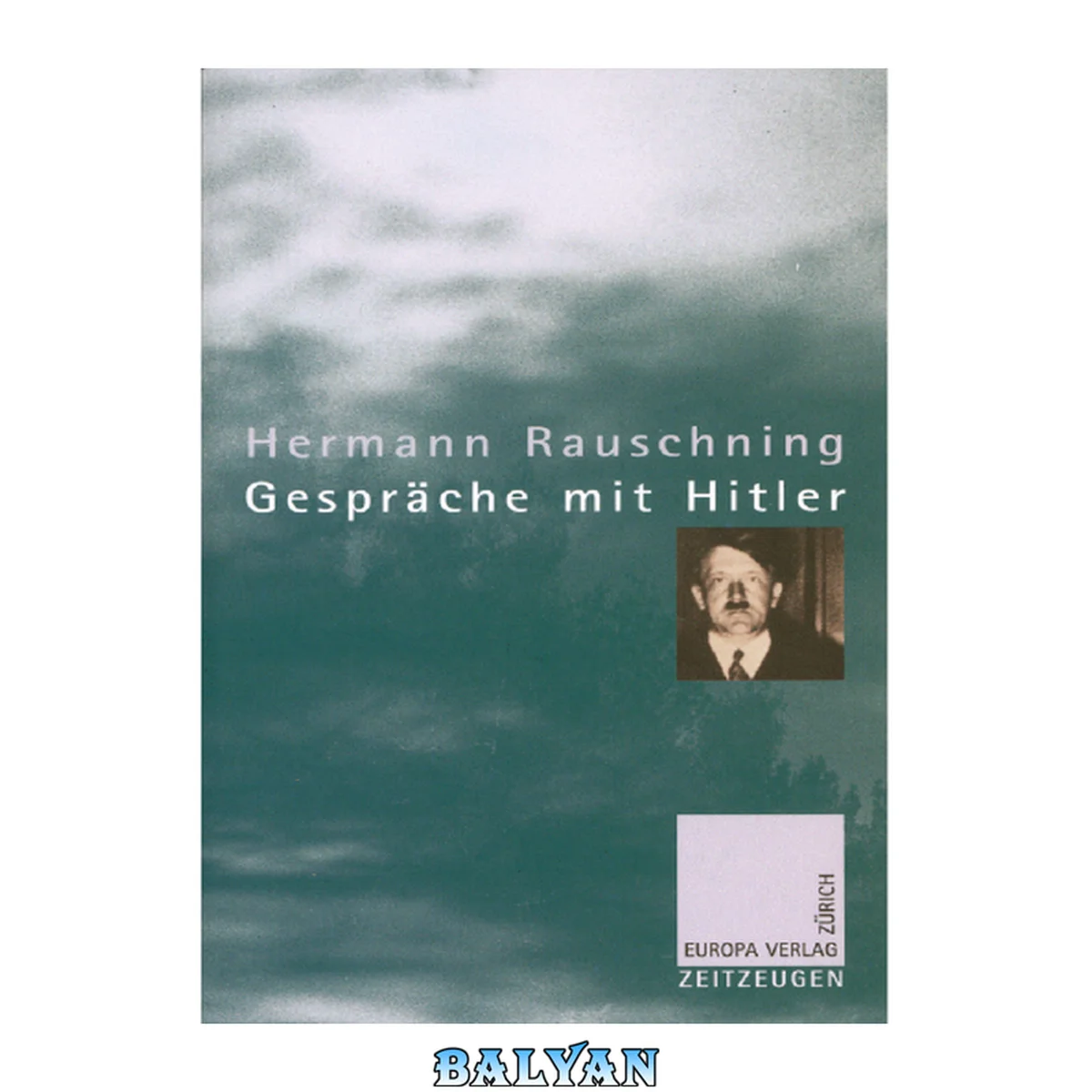 جلد کتاب Gespräche mit Hitler
